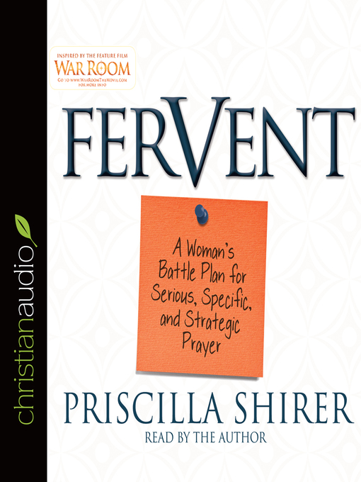 Title details for Fervent by Priscilla Shirer - Wait list